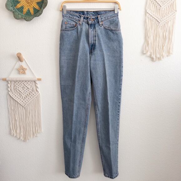 Levi's Denim - Levi 512 Tapered Slim Blue Jeans Vintage Size 9 Junior Medium
